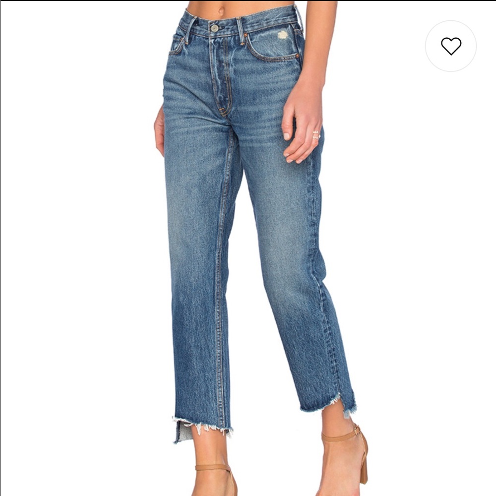 GRLFRND flower Helena Jeans